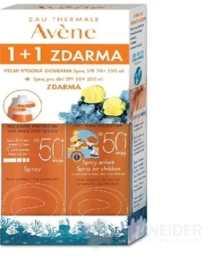 AVÉNE SPRAY SPF50+ (1+1 gratis)