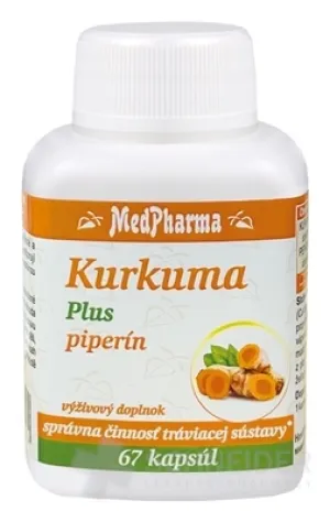 MedPharma Kurkuma plus Piperin