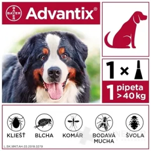 Advantix Spot-on präpsychologisch für 40 bis 60 kg