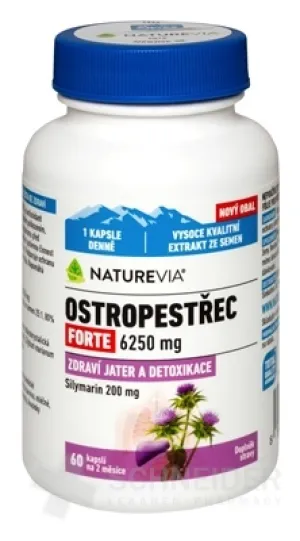 SWISS NATUREVIA PESTREC Mariansky FORTE 6250 mg