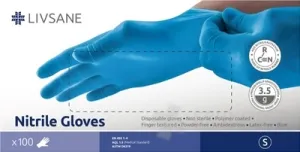 LIVSANE Nitrilhandschuhe Größe S