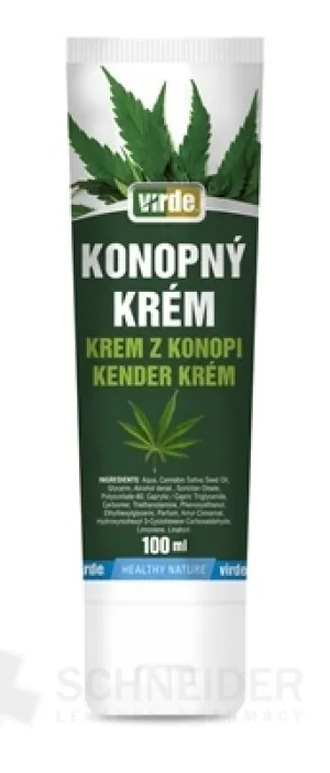 VIRDE HEMP CREAM – schnelle Linderung und Entspannung