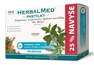 Kräuterpastillen – Eukalyptus, Minze, 20 Kräuter, Vit. C 24+6 vorbei.