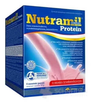 Olimp Labs NUTRAMIL COMPLEX Protein Erdbeere