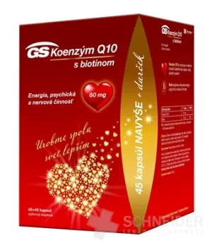GS Coenzym Q10 60 mg cps. 45+45 Geschenk 2021