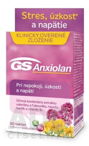 GS Anxiolan, Tabl. 30. 2017