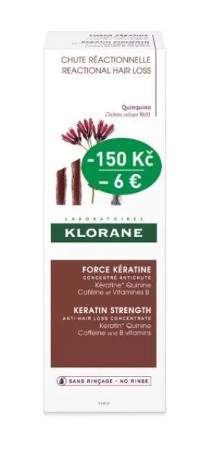 Klorane Force Keratinkonzentrat gegen Haarausfall 125 ml