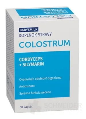 BABYSMILCH-KOLOSTRUM + CORDYCEPS + SYLIMARÍN