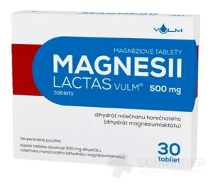 MAGNESII LACTAS VULM 500 mg