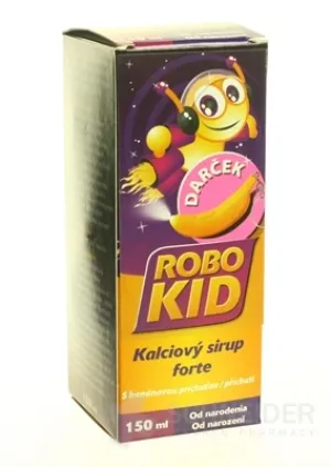 RoboKid Calciumsirup forte mit Bananengeschmack