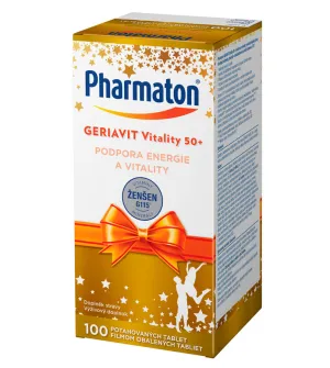 PHARMATON GERIAVIT VITALITY 50+ Weihnachtsverpackung