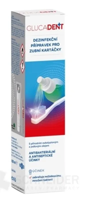 GLUCADENT Desinfektion für Zahnbürsten