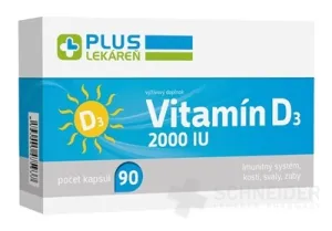 PLUS APOTHEKE Vitamin D3 2000 IE