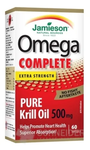 JAMIESON OMEGA KOMPLETTES REINES KRILLÖL