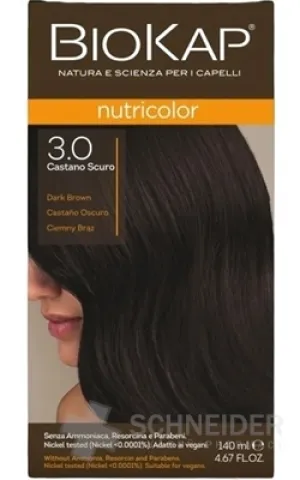 BIOKAP nutricolor Haarfarbe 3.0