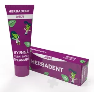 HERBADENT JUNIOR Kräuterzahnpasta SPEARMINT