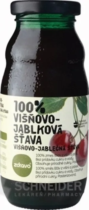 gesunder 100 % Kirsch-Apfel-Saft
