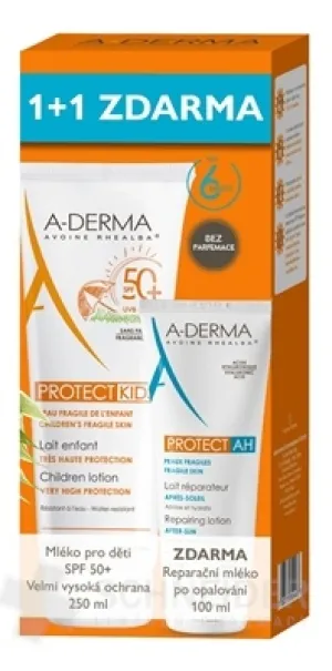 A-DERMA PROTECT KIDS LAIT SPF50+ (1+1 gratis)