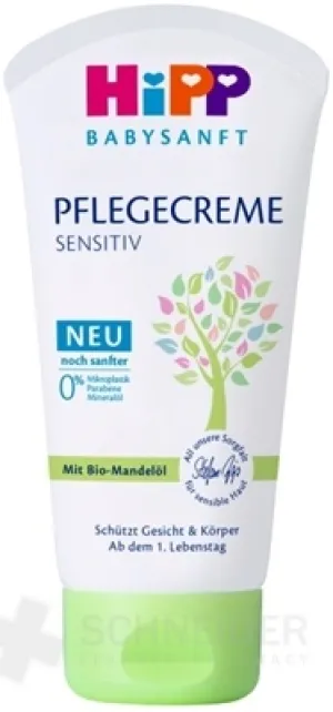 HiPP BabySANFT Gesichts- und Körpercreme für Kinder