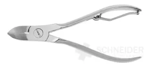 Nippes Nagelzange mit Winkelfeder 12 cm