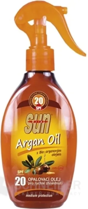 SUN ARGAN OIL Bräunungsöl LSF 20