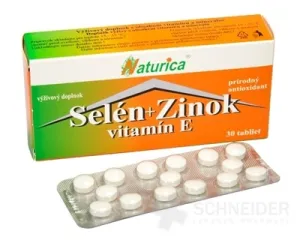 Naturica SELEN + ZINK, Vitamin E