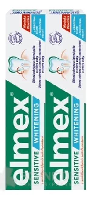 ELMEX SENSITIVE WHITENING ZAHNPASTA DUOPACK
