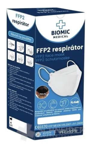 BIOMIC Atemschutzmaske FFP2