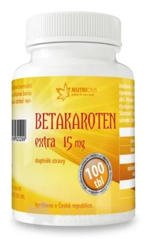 NUTRICIUS Beta-Carotin EXTRA 15 mg