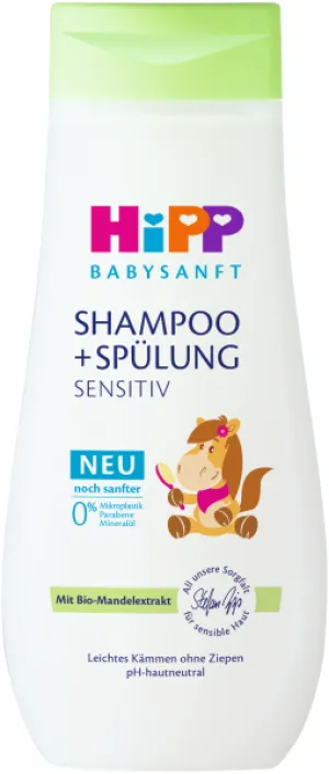 HiPP BabySANFT Baby SHAMPOO mit Spülung