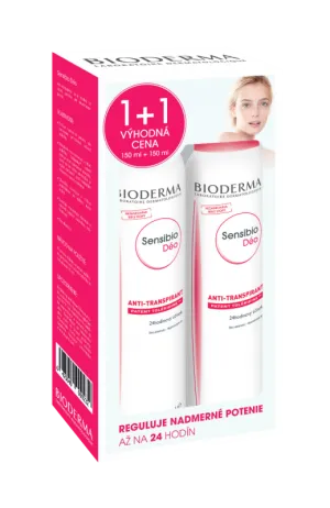 Bioderma Sensibio Deo Antitranspirant Sprej 2x150ml