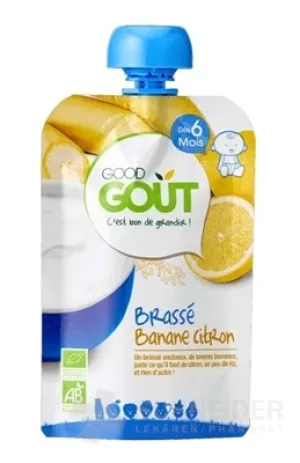 Good Gout BIO Bananenjoghurt mit Zitrone