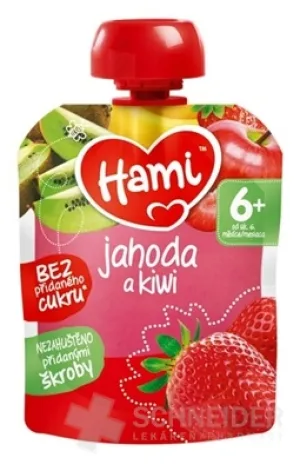 Hami-Fruchtbeutel Erdbeere und Kiwi