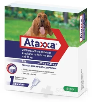 Ataxxa 2000 mg/400 mg (Person und 25 kg)