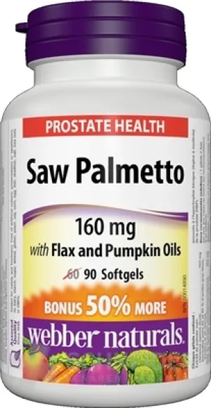 Webber Naturals Prostata Sägepalme 160 mg
