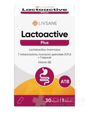 LIVSANE Lactoaktives Kapsuly Plus Vitamin B2