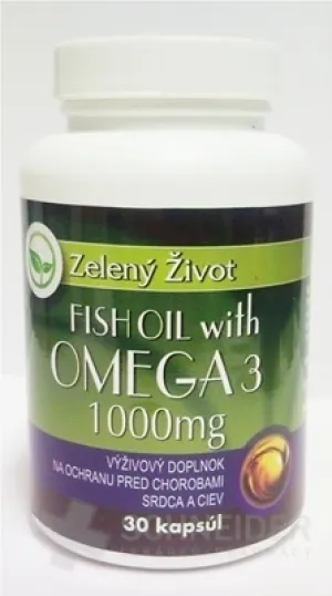 Green Life FISCHÖL mit OMEGA 3 1000 mg
