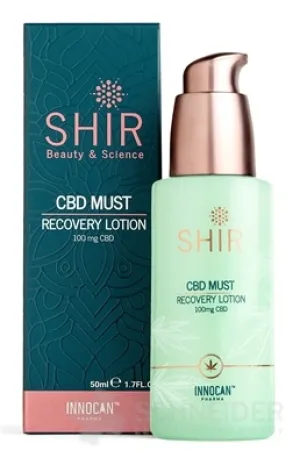SHIR Beauty&amp;Science CBD MUST RECOVERY LOTION
