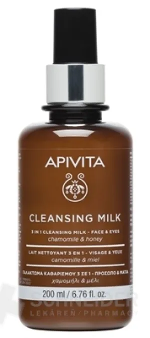 APIVITA REINIGUNGSMILCH 3 IN 1 – GESICHT &amp; AUGEN