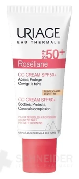 URIAGE ROSELIANE CC CREME SPF50+ HELLE TÖNUNG
