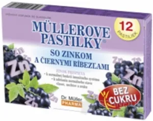 MÜLLER-PASTILLEN MIT ZINK UND SCHWARZER JOHANNISBEERE