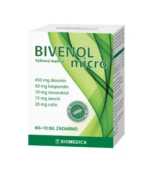 Bivenol micro 60 +10 Tabl