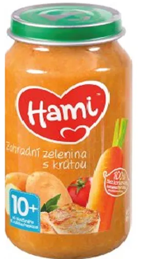 Hami-Beilage Gartengemüse mit Truthahn