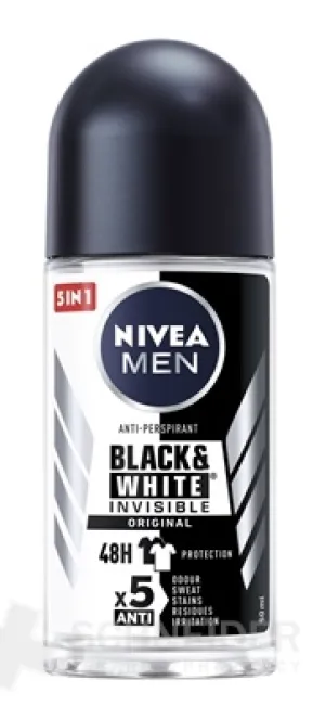 NIVEA MEN Antitranspirant BLACK &amp; WHITE Original