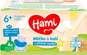 Hami-Milch mit Brei mit Vanillegeschmack