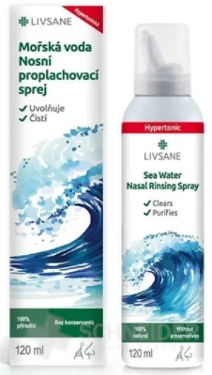 LIVSANE Meerwasser Nasenspülspray