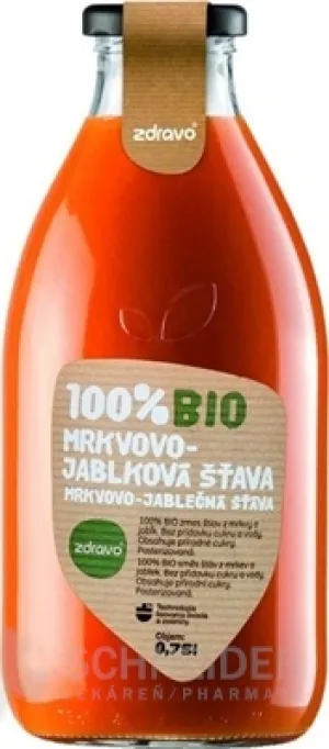 gesunder 100% KAROTTEN-APFEL-SAFT BIO