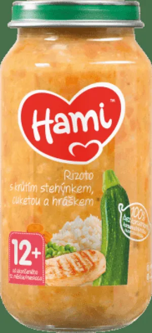 Hami-Beilage Risotto mit Putenkeule, Zucchini