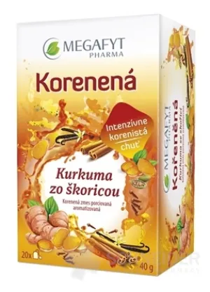 MEGAFYT Gewürzte Kurkuma mit Zimt