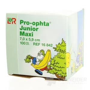PRO-OPHTA JUNIOR MAXI AUGENABDECKUNG 7x5,9cm